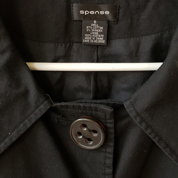 Black Coat / Jacket / Vest - Picture 4 of 4